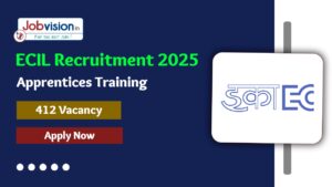 ECIL Apprentices Training job vacancy 2025 for 412 ITI Trade Apprentices posts