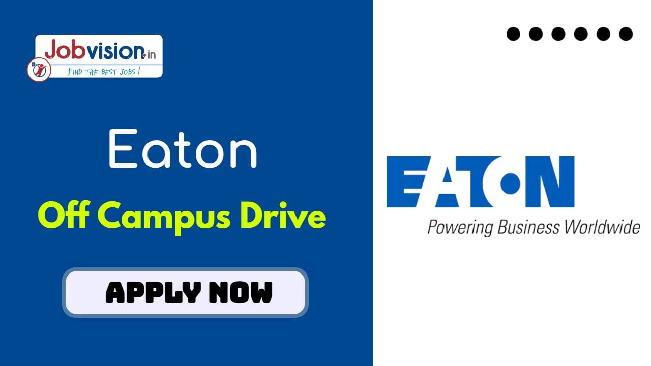 Eaton Careers 2026 for Associate Engineer role for freshers